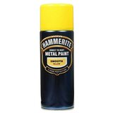 HAMMERITE Lak u spreju Smooth (Sjaj, 400 ml, Žuta) u