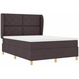 Krevet s opruga kutije Tamno smeđa 200 x 160 cm tkanina | shoptok.hr