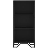  Regal za knjige crni 50 x 31 x 106 cm od konstruiranog drva | shoptok.hr