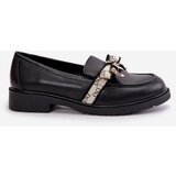 S. BARSKI Leather Women's Loafers Black S.Barski HY42-330 | Shoptok.si