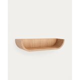 Kave Home Polica v jesenovem dekorju v naravni barvi 60 cm Salaya – | Shoptok.si