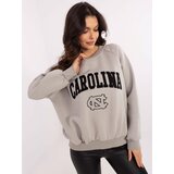 My Red Lips Sweatshirt-EM-BL-857-1.92P-grey | Shoptok.si