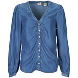 Levi's ZENDA LS BLOUSE Plava Cijene