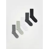 Reserved - Komplet od 5 pari čarapa - tamnosivo