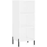 Maison Chic Komoda - Predalnik bela 34,5x32,5x90 cm inženirski les, (21716472) Cene