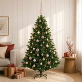  Umjetno božićno drvce s kuglicama 300 LED lampica | shoptok.hr