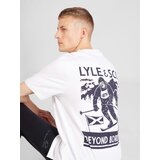 Lyle & Scott Majica črna / bela | Shoptok.si