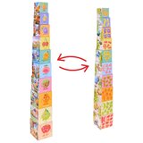  Edukativne kartonske kocke za slaganje i brojanje, 10 komada | shoptok.hr