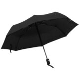 vidaXL Zložljivi dežnik črn 95 cm Cene