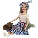  Lutka za igru Emily s plišanom mačkom u kavezu - 30 cm | Shoptok.si