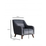 Atelier Del Sofa fotelja buhara dark grey