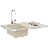 Umivaonik Bež 780 x 500 mm 80% kvarc i 20% smola | shoptok.hr