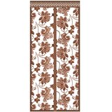 INF Magnetni zaslon za vrata, vezeni potonike, barva kave, 90x220cm, (5000253819) | Shoptok.si