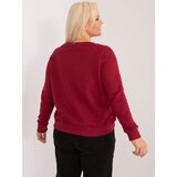 BASIC Feel Good Sweatshirt-RV-BL-6326.02X-burgundy | Shoptok.si