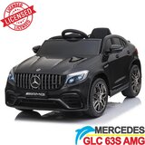 Mercedes GLC 63S AMG Coupe - Licencirani auto na akumulator - Meke gume + kožno sedište - Crni Cene