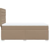  s oprugama i madrac cappuccino 100x200cm od umjetne kože | shoptok.hr