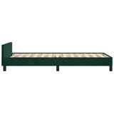  Okvir za krevet bez madraca tamnozeleni 90x190 cm baršunasti | shoptok.hr