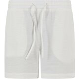 UC Ladies Women's Seersucker Shorts - White Cene