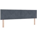  Krevet s od storage s uzglavljem Tamnosiva 180 x 200 cm Baršun | shoptok.hr