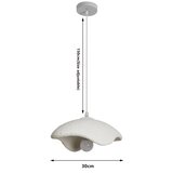 Brilagi Luster na sajli WABI SABI 1xE27/60W/230V Ø 30 cm beli | Eponuda.com