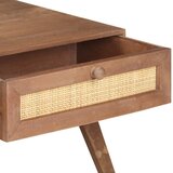  Stolić za kavu 100 x 60 x 40 cm od masivnog drva manga | shoptok.hr