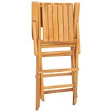  Sklopive vrtne stolice 6 kom 55x61x90 cm od masivne tikovine | shoptok.hr