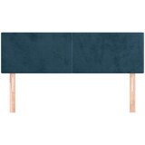  Uzglavlja tamnoplava 144x5x78/88 cm baršunasta | Eponuda.com