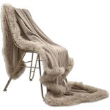 Native Natural Vunena/krznena deka 140x180 cm – Cijene