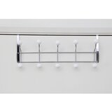 Premier Housewares Metalna vješalica za vrata u srebrnoj boji 40,5 cm Jaxen – | shoptok.hr