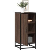 vidaXL Komoda boja hrasta 35,5x35x76 cm konstruirano drvo i metal Cijene