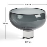 Kave Home Steklena okrasna skleda ø 31 cm Sirau – | Shoptok.si