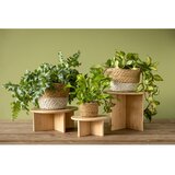 Esschert Design Stojalo za cvetlične lonce iz bambusa ø 25 cm (višina 19,5 cm) – | Shoptok.si