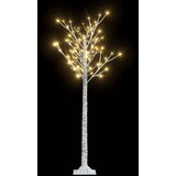  Božićno drvce 156 LED žarulja 1 5 m tople bijele izgled vrbe - Topla bijela 1.5 m 1 1 | shoptok.hr