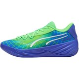 Puma Športni čevelj 'All-Pro NITRO Marcus Smart' modra / zelena / limeta | Shoptok.si