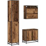  Set namještaja za kupaonicu 3 kom. Staro drvo 65 x 33 x 60 cm | shoptok.hr