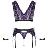 Cottelli Bondage Elegant Floral Bralette Set 2214440 Purple XL | Shoptok.si