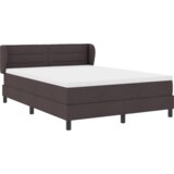  Box Spring Postelja z Blazino Temno Rjava 140x190 cm Tkanina, (22052117) | Shoptok.si
