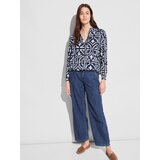 Street One Bluza morsko plava / bijela | shoptok.hr
