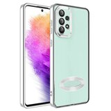  futrola sa niklovanim obodom No1 za realme 9i srebrna Cene