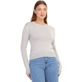 La Modeuse Puloverji 68943_P160826 Siva | Shoptok.si