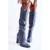 Boto Classic Boots On A Post Blue Mayra | Shoptok.si