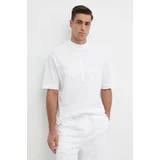 Calvin Klein Jeans Majica kratkih rukava za muškarce, boja: bež, s aplikacijom, J30J325210