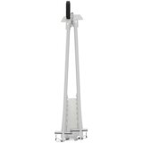  Ramp za invalidska kolica Srebrno 62 x 73 x 5 cm Aluminij | shoptok.hr