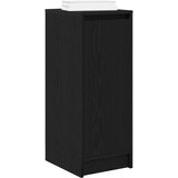 vidaXL Ormarić za cipele crni hrast 29,5x34x76 cm konstruiranog drva | shoptok.hr