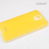 Jekod silikonski ovitek Samsung Galaxy Note 3 N9000 TPU/T rumen z okvirjem + Zaščitna folija Cene