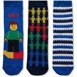 Lego Iconic čarape, set 3 kom, teget - 26/27 | Eponuda.com