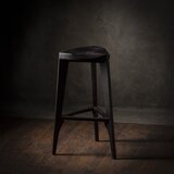 Meda_Furniture Barska stolica crna Cene