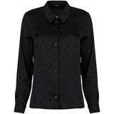 Guess LS NEW MARTHE LOGO SHIRT Crna Cijene
