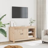 Maison Chic TV omarica - TV stojalo - Televizijska omarica 103x36,5x52 cm trdna borovina, (21699962) | Shoptok.si