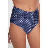 Trendyol Navy Blue Polkabe High Waist Bikini bottom | ePonuda.com